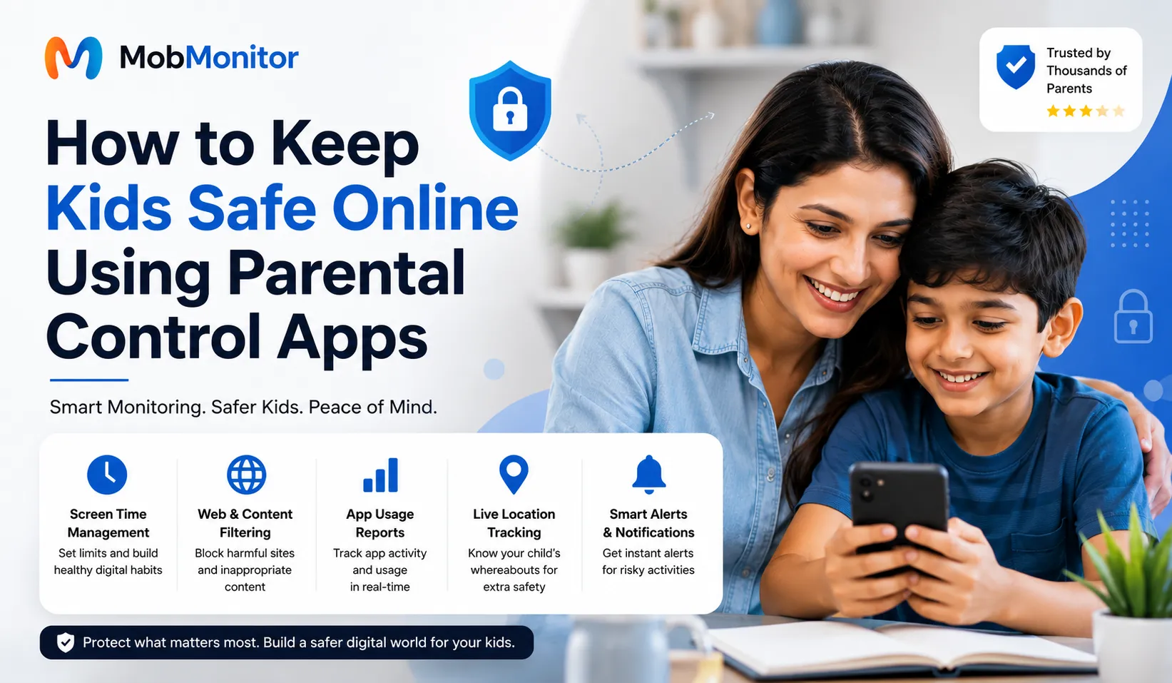 How to Keep Kids Safe Online Using Parental Control Apps