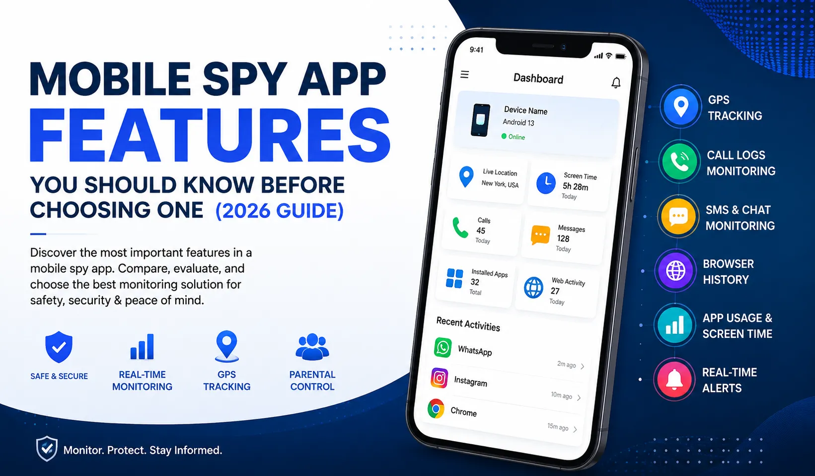 Mobile Spy App Features You Should Know Before Choosing One