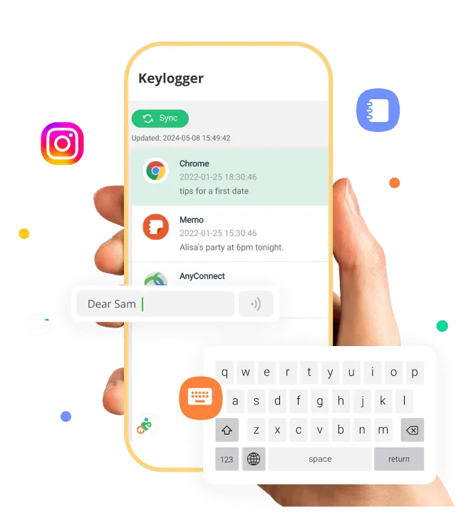 WhatsApp Tracker App Screenshot