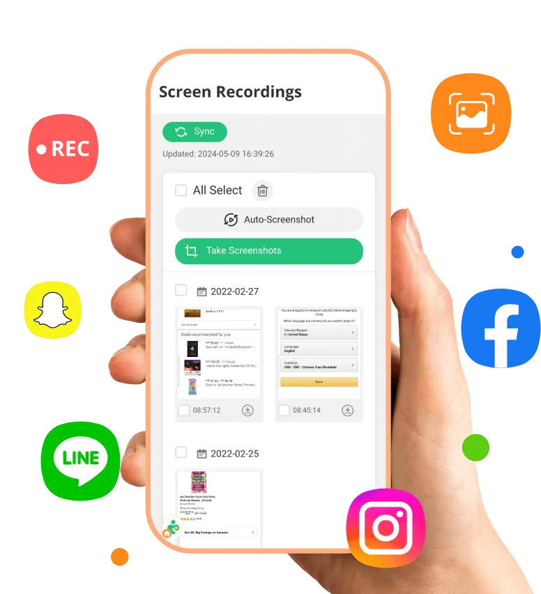 WhatsApp Tracker App Screenshot